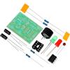 HONMEET Kit Circuito Elettrico Ne555 Multivibratore 3 Pezzi Componenti Resistenti in Resina Epossidica e Doppi Effetti Luce Lampeggiante per Scopi Educativi Fai da Te