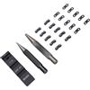 Generic Kit Demolitore Portatile per Catene da 1/4 3/8 Pollici, Cinghie di Riparazione a 10 Maglie Incluse