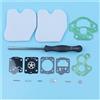 DORFEY Kit di riparazione del carburatore adatto for H-u-s-q-v-a-r-n-=a 240 240E 235 235E 236 236E for Jonsered CS2234 CS2238 S, cacciavite di regolazione for motosega