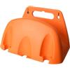 Homoyoyo Porta Tubo da Giardino in Plastica Arancione Facile Installazione e Montaggio per Irrigazione, Supporto da Parete Salvaspazio per Aree Verdi