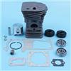 DORFEY Kit guarnizione di tenuta del cuscinetto dell'albero motore del pistone del cilindro della motosega da 40 mm, adatto for H-u-s-q-v-a-r-n=a 340 345 E, ricambio for attrezzi da giardino.