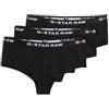 G-STAR Donna Hipster 3 Pack, Nero (black/black/black D24081-D516-4248), XXS