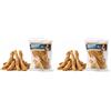 Flamingo snack per cani - bastoncini per cani - pelle di testa di bufalo 25cm 400g - snack naturale - senza glutine - senza additivi (Confezione da 2)