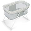 Ingenuity Snooze & Stow Culla portatile pieghevole a dondolo - Sheppy - Età 0+ mesi
