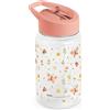 Miniland Kiddie Bottle Butterfly - Bottiglia Bambino in Tritan 500 ml / 450 ml con Cannuccia | Resistente e Leggera | Smontabile | Personalizzabile con Scala Graduata