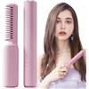 Generico Piastra Per La Spazza Per Capelli - Pettine Calda Wireless Ricaricabile | Brush Di Smantellamento Mini-capelli In Fretta, Portatile Per Capelli Spessi, Ricci E Morbidi