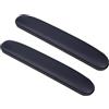 OFFSCH Cuscino Bracciolo per Carrozzina, 2 Pezzi Blu in Cuoio e Oxford