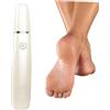 Diagwache Set di pedicure elettrico per piedi, potente pedicure per pelle morta, dura e screpolata, ricaricabile, professionale, per la cura dei piedi elettrica, modello più recente (bianco)