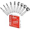 Aurore 100 LAME SGORBIA BISTURI DA RICAMBIO MANICURE E PEDICURE AURORE PROFESSIONALE ESTETISTA (N° 2)