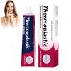 Generico Adesivo termoplastico per protesi, colla per la riparazione di dentiere, tenuta confortevole, migliora il comfort orale, facile da usare, per protesi totali e parziali, 28 g (1Pezzo)