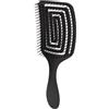 Aqxyxsw GUYTRM Spazzola for capelli Pettine for capelli Spazzola for capelli districante Setola e nylon Donne Pettine for massaggio bagnato Ricci Parrucchiere Strumenti for lo styling lingli(I)