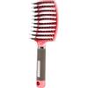 Aqxyxsw GUYTRM Spazzola for capelli Pettine for capelli Spazzola for capelli districante Setola e nylon Donne Pettine for massaggio bagnato Ricci Parrucchiere Strumenti for lo styling lingli(E)