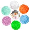 PIWOSGOL Palline Asciugatrice 6 Pezzi, Palline per Lavatrice Palle Asciugatrice Palline Asciugatrice Riutilizzabili Antipiega, Sfere Asciugatrice Anti -Statica, Ammorbidisce Abiti, Bucato Soffice