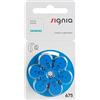 Signia 60 X Siemens Signia Gr. 675 Batterie per apparecchi acustici Pr44 Blu 24600 (10 x 6 blister = 60 batterie)