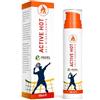 EPADEL ACTIVE GEL EFFETTO CALDO 100 ML - Crema Riscaldante Muscoli Sportiva - Con Canfora Ed Estratti Vegetali - Crema Scaldamuscoli Sport