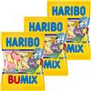 Haribo Bumix, Orsetti, Caramelle Gommose alla Frutta, Dolciumi, 3 Sacchetti