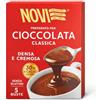 Generico Cioccolata Calda Classica Densa e Cremosa Novi - Preparato In Bustine - 30% Cacao Magro - Senza Glutine - 5 Buste