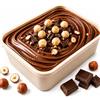KETO 01 CARB Gelato Keto al Bacio, Senza Zucchero Dolcificato con Eritritolo, Senza Lattosio, Vegan e Senza Glutine, Pronto da Gustare in Vaschetta Termica da 400g