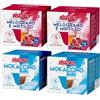 Generico Set 80 Capsule Ristora Compatibili con le Macchine ad uso domestico Nescafè®* Dolce Gusto®* 40 Melograno e mirtillo 40 Mokaccino