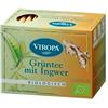 Viropa Tè verde con zenzero Bio 15 bustine di tè - Viropa