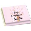 Generico Cioccolatini personalizzabili - Matrimonio - Compleanno - Nascita - Battesimo - Comunione - Cresima - Laurea - SENZA GLUTINE - Cioccolattini Personalizzati 30 pezzi (opzioni quantità) (Compleanno 1)