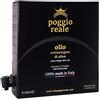 Poggio Reale Olio Extravergine di Oliva Prodotto in Italia Bag in Box Litri 5