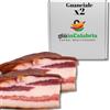 sapori mediterranei Guanciale Calabrese - Prodotti Alimentari Italiani Di Calabria (Large, 2, unità)