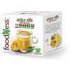 FoodNess - Capsula golden milk compatibile Dolce Gusto senza lattosio e glutine a base di latte di cocco con curcuma e pepe (1 box Tot. 10 Capsule)
