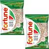 Generic Lenticchie della Fortuna (pacchetto da 2 x 500g) (White Chickpeas/Kabuli Chana)