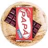 Generico Tavoletta di Cioccolata Personalizzata Idea Regalo Festa del Papà 2023 Babbo Amore Compleanno Onomastico Natale Occasioni Speciali Cioccolato Al Latte o Fondente da 100gr. Made in Italy (Fondente)