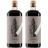 CUTINA LIQUORI Liquirizia Cutina - Liquore Artigianale Limoncello 1Lt | Dolce inteso e Naturale | Ricetta Abruzzese Tradizionale | Made in Italy | 30% Vol (BOX 2 BOTTIGLIE)