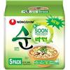 Nongshim Soon Veggie Ramyun Noodle Soup (Pack of 5) 560g