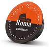 ITALIAN COFFEE FOR ESPRESSO LOVERS Italian Coffee 140 Capsule Caffè Roma Espresso Compatibile con Lavazza A Modo Mio