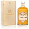LOLLI - Liquore artigianale zabaglione, bottiglia limited edition, liquore allo zabaione, cofanetto in legno. Bottiglia da 500 ml. 17% vol. (500 ml, Zabaglione)