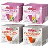 Generico Set 80 Capsule Ristora Compatibili con le Macchine ad uso domestico Nescafè®* Dolce Gusto®* 40 Tisana relax 40 Cappuccino senza lattosio
