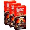MENDOSA Pocket Coffee Espresso To Go, Edizione Estiva, Cioccolato Fondente e Caffè 100% Arabica, 3 Confezioni da 3 Pezzi, 64,8ml