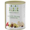 Pronto Fresco Tris Olive Greci Olive Miste Denocciolate e Condite Pronto Fresco Latta da 780 g