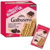 CAIYA Galbusera Bisco Barretta Barretta di Cereali Croccanti e Cioccolato Fondente Extra 230g