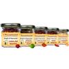 I Piccantissimi Ipiccantissimi - Set 5 Vasetti a Scelta - Oltre 40 Gusti di Peperoncino Artigianali - Confezione Personalizzabile