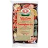 Rustichella d'Abruzzo | Conchiglioni Tricolore Semola Grano Duro con Pomodoro e Spinaci | Pasta Trafilata Bronzo Artigianale Essiccata Lenta - 1 x 500 Gr