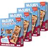 CAIYA Misura Barrette con Frutta Secca Mandorle, Arachidi, Cioccolato Fondente e Frutti di Bosco Senza Zuccheri Aggiunti 120g - Novità 2024 [4 Confezioni]