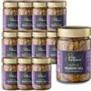 VAL D'ESARO Filetti di Melanzana Viola - Specialità Artigianale Calabrese, Verdure Sott'Olio Senza Conservanti, Gusto Autentico - Val D'Esaro - 12 vasi da 300 g