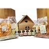 Delizie Vaticane di Tropea kit Regalo Italia Piena di Gusto - 11 pezzi - Nduja, Mousse di Cipolla, Pate, Bruschetta, Bomba, Taralli, Fileja, Peperoncino e Origano - Idea Regalo Degustazione - Delizie Vaticane di Tropea