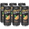 CAIYA 6X Oransoda L'Originale Aranciata Italiana Oran Soda 330ml [6 Lattine] - Drink Summer 2023