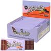 Choco Zero Tavolette di Nocciolato Fondente Senza Zuccheri Aggiunti 25g 121 Calorie Cioccolato Senza Zucchero per Spuntino Palestra Senza Glutine Low Carbs