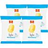 Generico 4X San Carlo Patatine Light Più Leggere Più Gustose con Meno Grassi Senza Glutine (Gluten Free) 75g