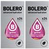 Generico SET 48 BOLERO DA 3 GRAMMI Guava Preparato istantaneo polvere solubile in bustine Sticks per Bevande con Stevia e Vitamina C e Senza Zucchero ideale per fitness e diete