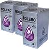 Generico SET 72 BOLERO DA 3 GRAMMI Acai Berry Preparato istantaneo polvere solubile in bustine Sticks per Bevande con Stevia e Vitamina C e Senza Zucchero ideale per fitness e diete
