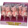 ROSSINI'S Teddy Bear Mallow Orsetti Rosa Marshmallow Gusto Fragola Nascita Bimba Espositore 36g x12