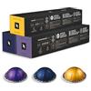 Nespresso, Confezione Vertuo Mix con 30 capsule assortite di caffè Altissio, Diavollito e Voltesso, 3 pacchetti